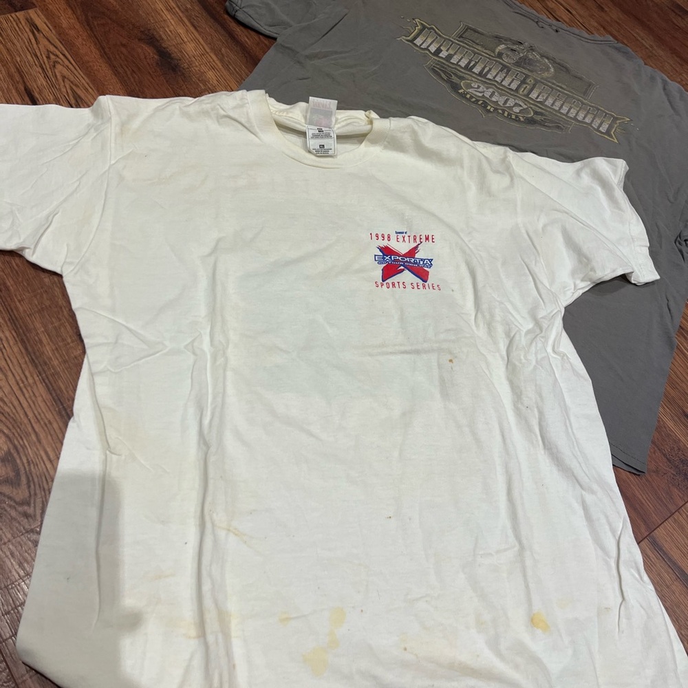 Vintage Racing Bundle 90’s y2k Lot Distressed Tees x4 L/XL - Picture 4 of 6